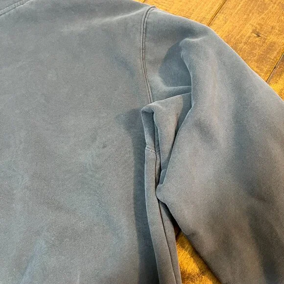 Comfrt Minimalist Hoodie Gray Size Small Oversized Sweatshirt Cozy Loungewear - Picture 9 of 11